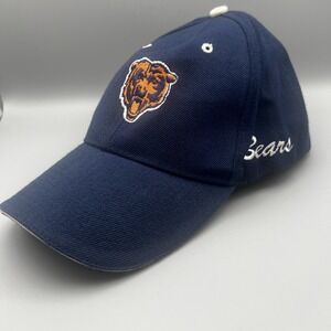 City Hunter Chicago Bears Navy Blue Embroidered Baseball Cap Hat OSFA 151
